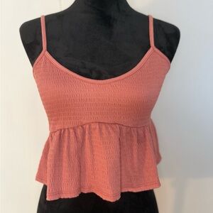 Lulu's Peach Camisole Top